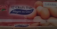 Oeufs frais