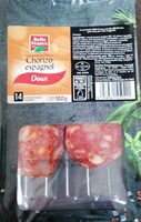 Chorizo espagnol Doux