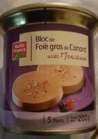 Bloc de Foie gras de Canard avec Morceaux