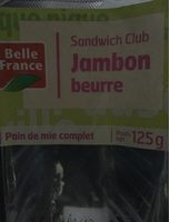 Sandwich Jambon beurre