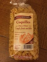 Coquilles aux oeufs frais