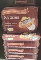 Sardines a l'huile d'olive vierge extra