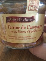 Terrine de campagne au piment d’espelette