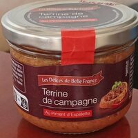 Terrine de campagne au piment d'Espelette