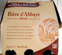 Bière d'Abbaye Blonde