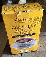 Chocolat artisanal petit dejeuner et dessert