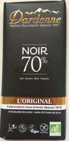 Chocolat noir 70% cacao