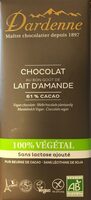 Chocolat Lait 100% Vegetal SS Glut
