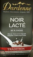 Noir Lacté 60% Cacao