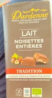 Lait noisettes entières