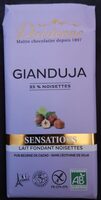 Chocolat sensations gianduja