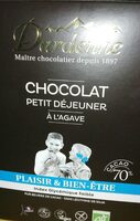 Chocolat petit déjeuner  a l'Agave