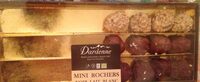 Mini rochers noir, lait, blanc