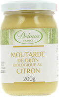 Moutarde De Dijon Au Citron