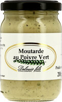 Moutarde au poivre vert