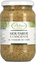 Moutarde entière au vinaigre de cidre