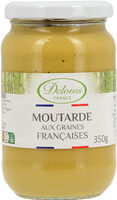 Moutarde de Dijon aux graines françaises