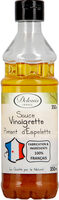 Sauce vinaigrette au piment d'Espelette 100% France