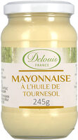 Mayonnaise biologique à l'huile de tournesol