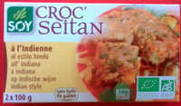 Croc'Seitan à l'indienne