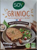 Grinioc millet et champignons
