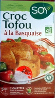 Croc Tofou à la Basquaise