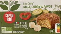 CROQ'SOJA Curry et Pavot