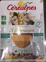 Galettes 3 fromages