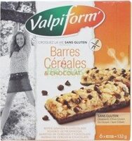 Barres Céréales & Pépites De Chocolat - 132 G - Valpiform