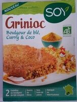 Grignoc Boulgour de blé, Curry & Coco