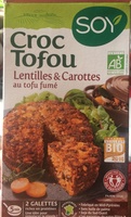 Croc Tofou Lentilles carottes