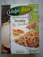 Torsades Riz-Lentilles