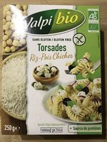 Torsades riz-pois chiches