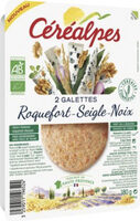 Galette Roquefort Seigle Noix
