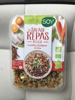 Salade Repas Veggie Lentilles Boulgour & Feta