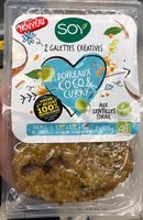 Galettes Poireaux coco & curry
