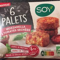 Palets mozzarella & tomates séchées