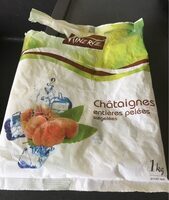 Châtaignes entières pelées surgelées
