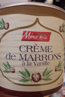Creme de marron Minerve Vanille boite