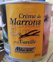 Crème de Marrons à la Vanille