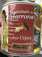 Garniture de Marrons aux Cèpes