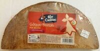 Gâteau Breton pur beurre, framboise