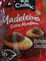 Madeleines Marbrees chocolat