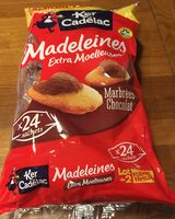 Madeleines Extra Moelleuses Marbrées Chocolat