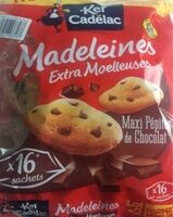 Madeleines pepites chocolat