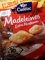 Madeleines Extra Moelleuses Perles de Sucre