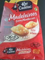 Madeleines Extra Moelleuses Perles de Sucre