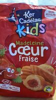 Madeleine cœur Fraise