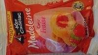 Madeleine coeur fraise
