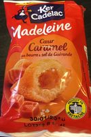 Madeleine Cœur Caramel au Beurre & Sel de Guérande